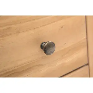 Lucca 4 Drawer Chest of Drawers Brass Knob