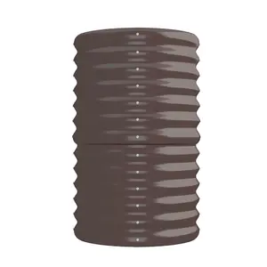 Berkfield Garden Planter Powder-coated Steel 224x40x68 cm Brown