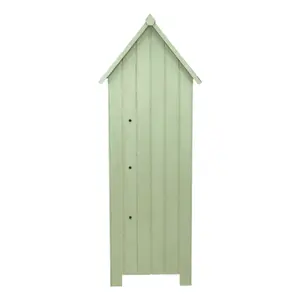 Wooden Garden Storage Shed - Green