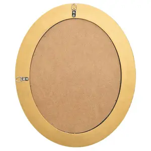 Berkfield Wall Mirror Baroque Style 50x60 cm Gold