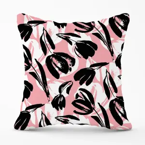 Nature Flat Spring Flower Outdoor Cushion 45cm x 45cm