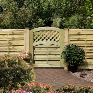 Grange Woodbury Timber Gate, (H)0.99m (W)0.9m