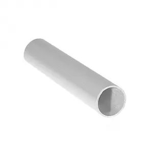 Anodized Aluminum Round Tube Circular Pipe Rod Pipe Rail - Size 1000x8x8x1mm - Pack of 10