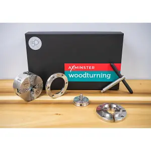 Axminster Woodturning Evolution SK100 Chuck Package - 3/4" x 16 Tpi