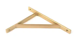 Satin Brass Chalfont Shelf Bracket (260mm x 200mm)