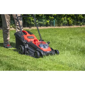 Sealey SV20 Series Cordless Lawn Mower Kit 40V 4Ah 40cm 40L Bag CP40VLMKIT