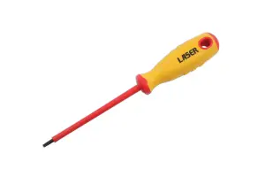 Laser Tools 7449 VDE 1000V Insulated Star/Torx Screwdriver T10 x 100mm