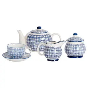 Nicola Spring 820ml Floral Teapot Set (Set of 15)