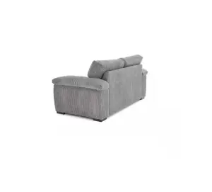 Amalfi Jumbo Cord 2 Seater Sofa Grey