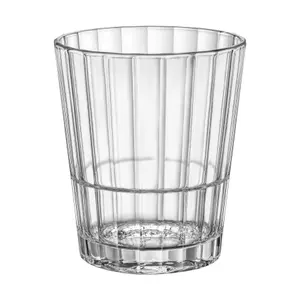 Bormioli Rocco - Oxford Bar Stacking Double Whisky Glasses - 374ml - Clear - Pack of 6