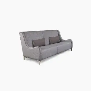 Emelda Grace Phluid Large Sofa - Dark Grey