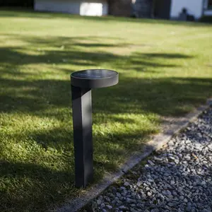 CGC JUNO Dark Grey Solar LED Post Light