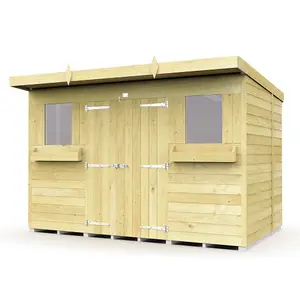 DIY Sheds 10x7 Pent Summer Shed