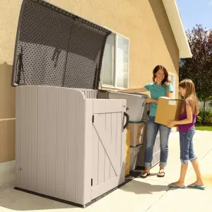 Lifetime 6x3.5ft Heavy Duty Horizontal Storage Plastic Shed