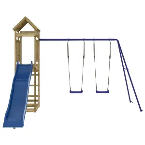 Berkfield Outdoor Playset Impregnated Wood Pine