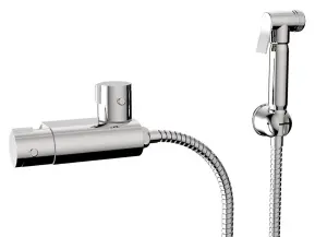 Aquarius FT Shattaf Douche Kit with Thermostatic Mini Valve Chrome