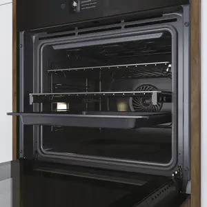 Haier Series 4 HWO60SM5T9BH Built-in Pyrolytic Single Pyrolytic Oven - Gloss black