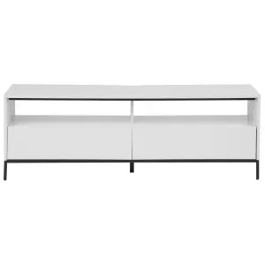 Beliani Modern TV Stand White SYDNEY