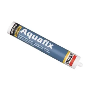 Soudal Aquafix All Weather Sealant, Clear, Seals Underwater300ml 3323 (104789) (Pack of 3)