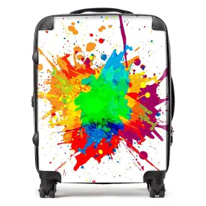 Paint Splash Design Suitcase - Large