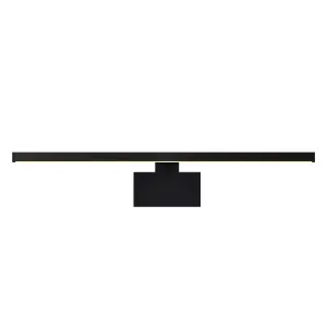 Nordlux Marlee 3000K Indoor Bedroom Living Dining Hallway Wall Light In Black (Height) 3.8cm