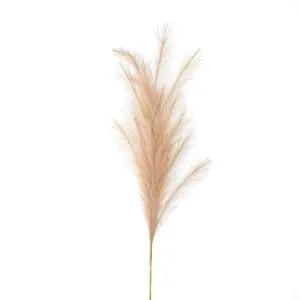 UK Homeliving Large Faux Pampas Grass Stem