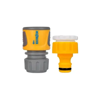 Hozelock Hose Fitting Yellow/Grey (One Size)