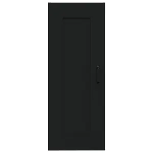 Berkfield Hanging Cabinet Black 35x34x90 cm Engineered Wood