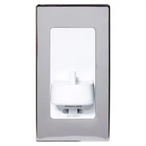 ProofVision PV12P TBCharge In-wall Electric Toothbrush Charger & Shaver Socket Polished