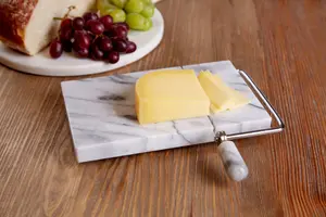 Maison by Premier White Marble Cheese Slicer