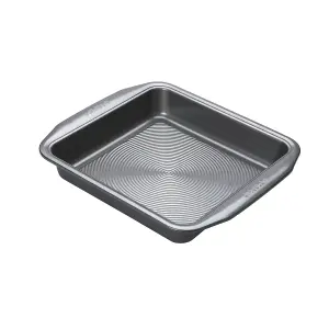 Circulon Momentum Baking Set 2 Non Stick Trays & Square Cake Tin Sturdy Bakeware