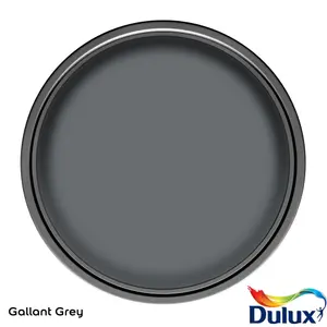 Dulux Weathershield Gallant Grey Satinwood Multi-room Multi-surface paint, 750ml