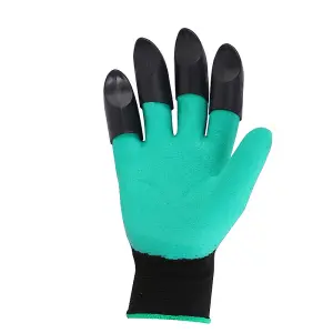 Green Garden planting digging Protective Gloves