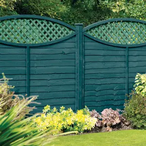 Ronseal Fence Life Plus Teal Matt Exterior Wood paint, 5L Tub