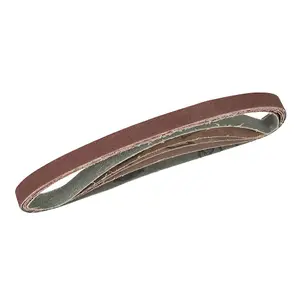 Silverline Sanding Belts 13 x 457mm 5pce - 40, 60, 2 x 80, 120G