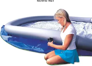 Bestway 57265 8FT Swimming Pool Paddling Family Round Kids Inflatable Fast Set