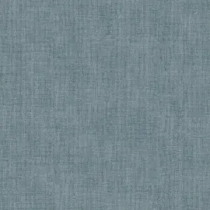 Muriva Blue Texture Woven effect Embossed Wallpaper