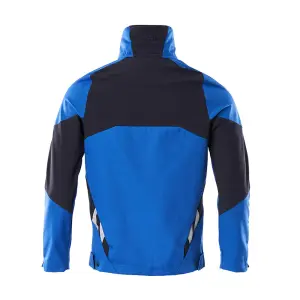 Mascot Accelerate Work Jacket with Stretch Zones (Azure Blue/Dark Navy)  (XXXX Large)