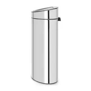 Brabantia Touch Bin Brilliant Steel / 40 L