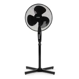 LIVIVO Black 16" 50W Pedestal fan