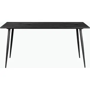 Armendariz Dining Table Black / H76 x L120 x W80cm