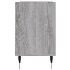 Berkfield TV Cabinet Grey Sonoma 69.5x30x50 cm Engineered Wood