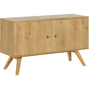 Horta 120Cm Wide Sideboard Oak