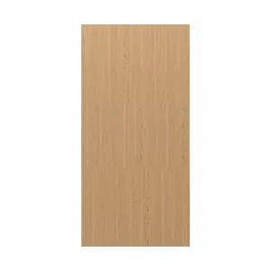 GoodHome Caraway Matt oak effect Standard Back panel (H)2160mm (W)1000mm