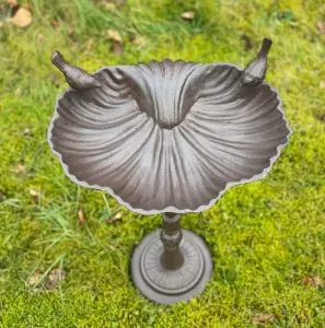 Windsor Decorative Cast Iron Bird Bath