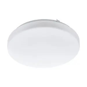 Wall Flush Ceiling Light Colour White Shade White Plastic Bulb LED 11.5W