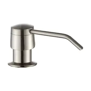 Astini Brushed Steel 270ml Integrated Kitchen Sink Soap Dispenser