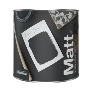 Rust-Oleum Washable Matt Wall Paint - After Dinner 2.5L