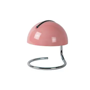 Lucide Cato Retro Table Lamp 23.5cm- 1xE27 - Pink