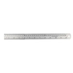 12" Stainless Steel Measuring Ruler Metric Imperial Measurements Measure Rule